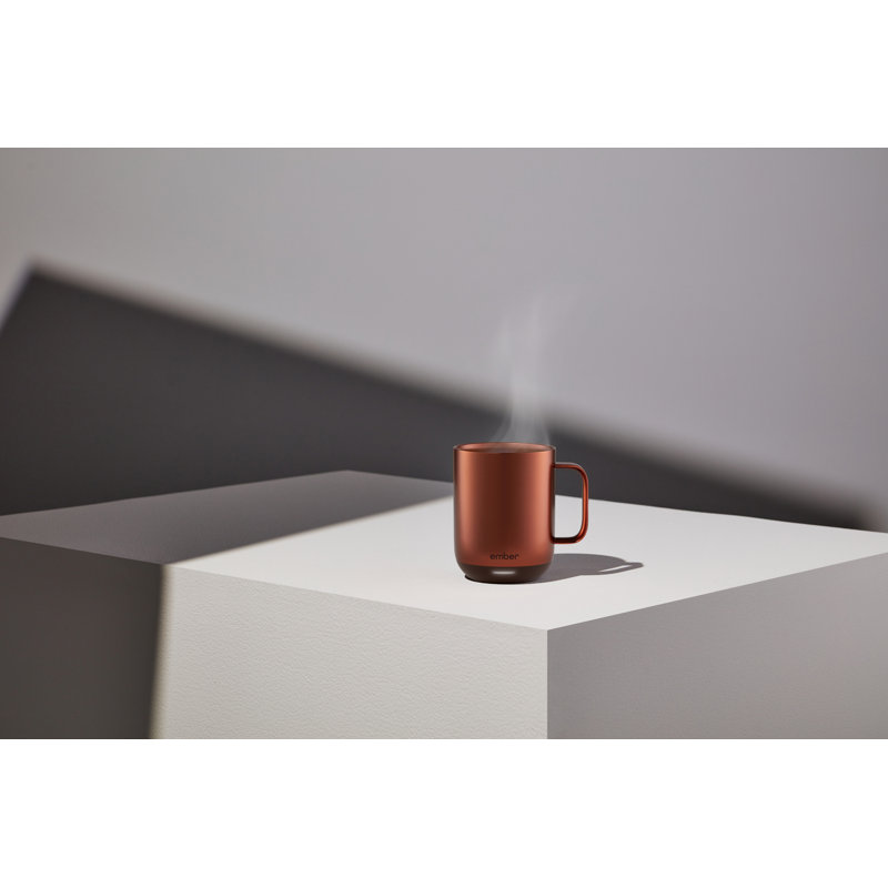 Ember Mug 2, Temperature Control Smart Mug, 10 Oz, Copper