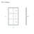 Virage 34 X 76 Framed Fixed 3/8 In. (10Mm) Clear Tempered Glass Shower Door With Black Matte Frame