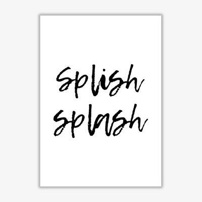 Splish Splash - Print