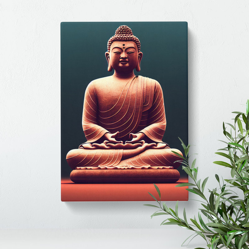 XC1022-1857X Dream Of Buddha - Wrapped Canvas Print, 50cm H x 35cm W x 3cm D