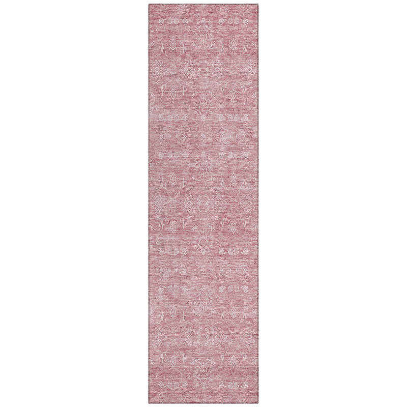 Killingly Washable Floral Indoor / Outdoor Rug, Runner 2'3" x 7'6"