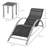 Fanton Sun Lounger Set with Table