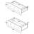 Anser Black 5-Drawer Chest-824850628