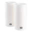 Unscented Flameless Pillar Candle with Polyethylene Holder-71305878-71305882