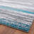 Elkmont Abstract Gray/Turquoise Area Rug-2060244333