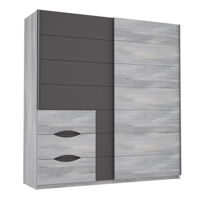 Blossie Manufactured Wood Wardrobe