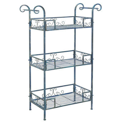 Corbally Metal Weather Resistant Plant Stand