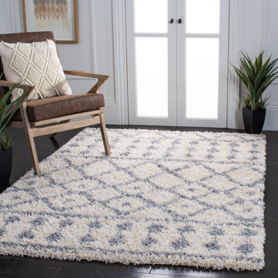 Minna Shag 600 Performance Geometric Rug