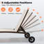 Ensemble de chaises longues inclinables 66,93 po Maeley-1083181106