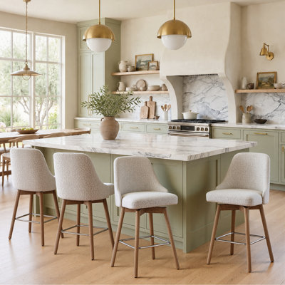 Cronk Swivel Bar Stool