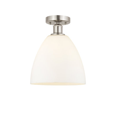 Glass Semi Flush Mount