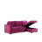 Blatnice 91" Wide Velvet Reversible Sleeper Sofa & Chaise with Storage-258707098-258707099