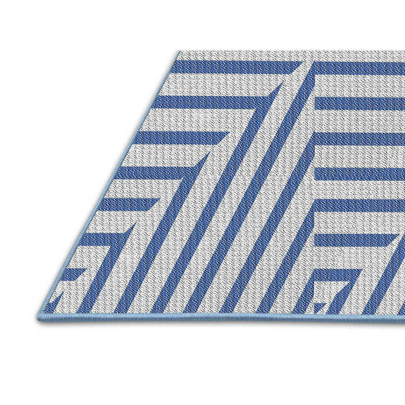 Tapis bleu Klahn, Rectangle 5 pi x 7 pi