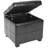 Graysie Faux Leather Ottoman-1421516755