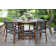 Fleur 6-Person Round Dining Set