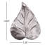 Antique Pewter Leaf Cabinet Knob