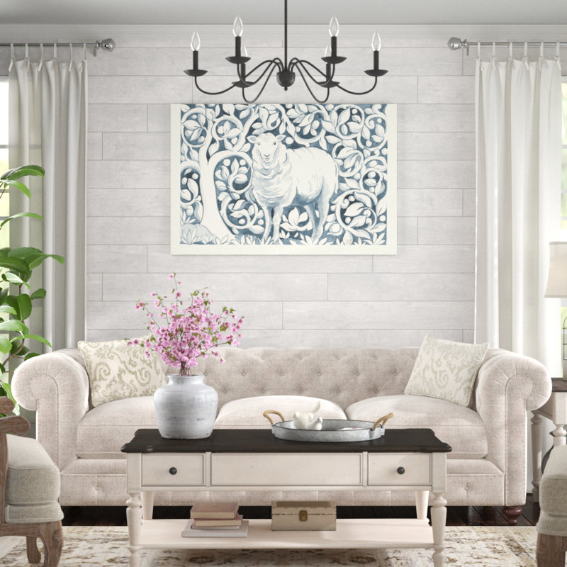 " Farm Life V " by Miranda Thomas Painting Print, 32" H x 48" W