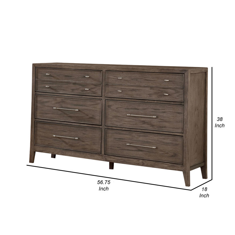 Commode 8 tiroirs Clarene