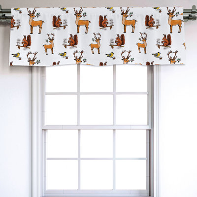 Sateen Ruffled Window Valance