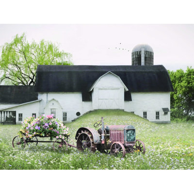 " Country Flower Cart "
