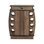 Armoire à vin en chêne récupéré de style campagnard pour 8 bouteilles