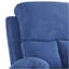 Fauteuil inclinable bleu avec porte-gobelet-1466128319