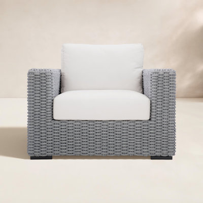 Wicker Outdoor Lounge Chair