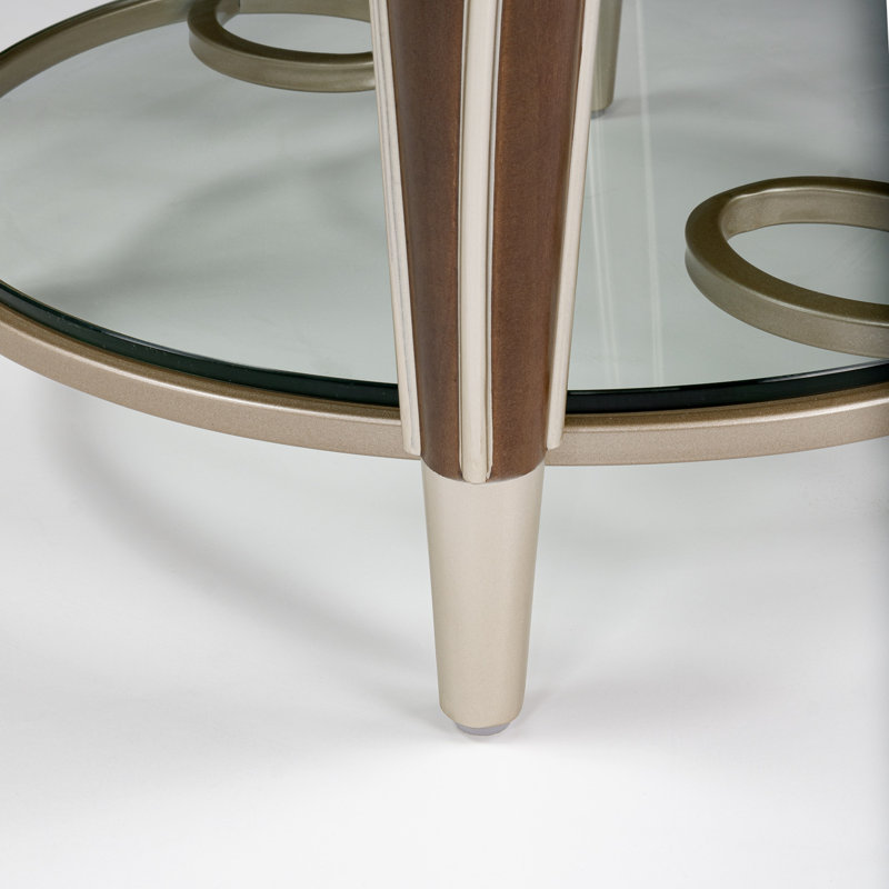 Villa Cherie End Table - Hazelnut