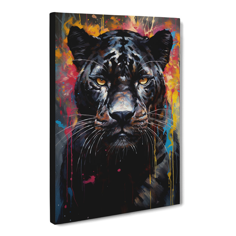 Panther Modern - Wrapped Canvas, 76cm H x 50cm W x 3cm D