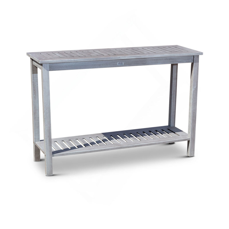 Console Eucalyptus, gris argenté