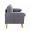 Causeuse moderne, petit canapé rembourré Mid-Century-1074247125