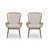 Patio Set Of 2 Mccaskill Patio Chair With Cushions-473623160