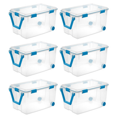 Bac de rangement en plastique Sterilite