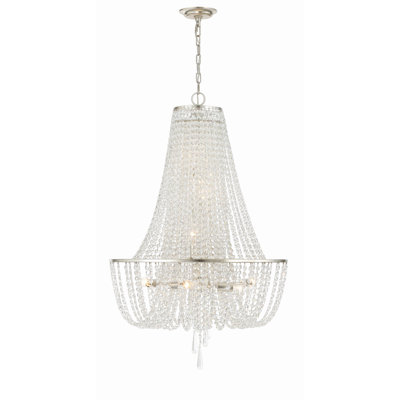 Storrs 9 Light Antique Gold Chandelier