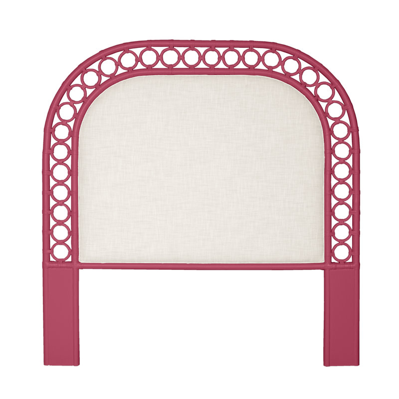Tête de lit Solana, Grand lit, Rose millennial
