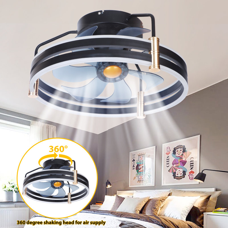 Eemil 20'' Ceiling Fan with LED Lights