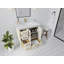 Boston 36 po X P 22 po Meuble-lavabo central en albâtre Quartz-109326812