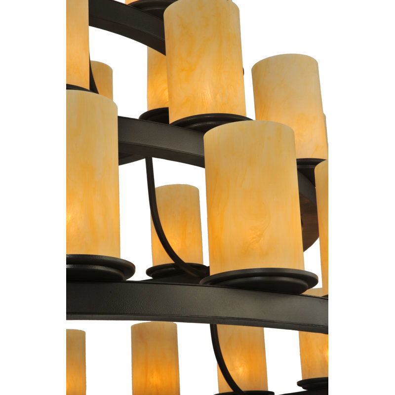 Rustic Lodge 52 - Light Chandelier