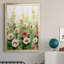 Sunlit Flora II - reproduction d'art sur toile encadrée-741763697-741763698