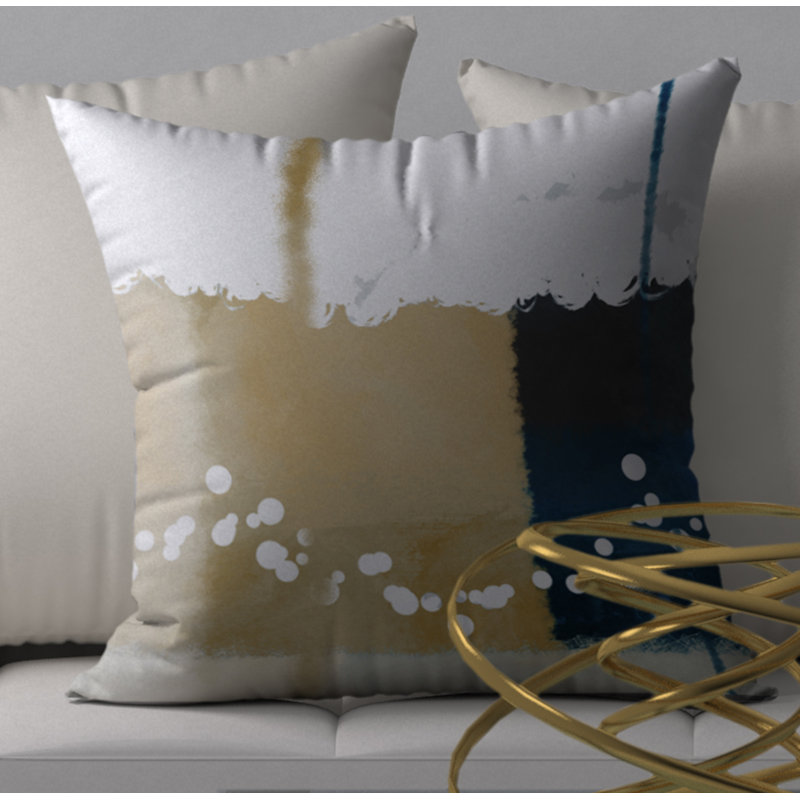 Couvre-oreiller carré gratifiant, H 18 po x l 18 po