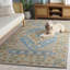 Tapis oriental en coton et laine touffeté à la main Macguiness-91927594