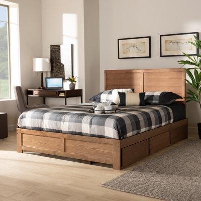 Arista Low Profile Storage Platform Bed by Latitude Run