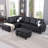 Maumee Upholstered Sectional-2103727430-2103727544