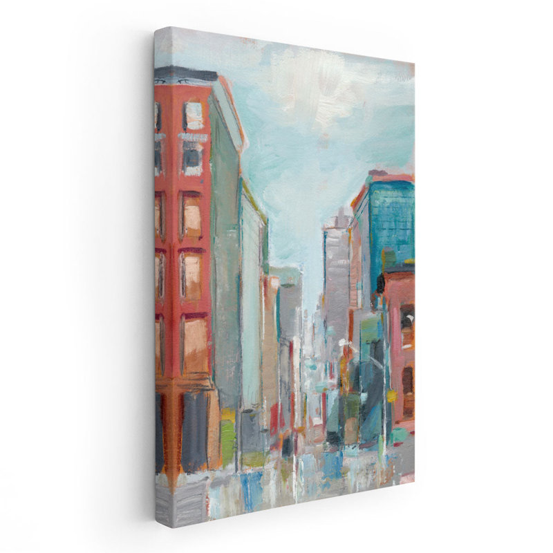«Downtown Contemporary II», reproduction d'art sur toile, H 30 po x l 20 po