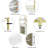 Calim Corner Wine Bar Cabinet With Detachable Wine Rack, Bar Cabinet With Glass Holder, Small Sideboard And Buffet Cabinet With Mesh Door (Gold)