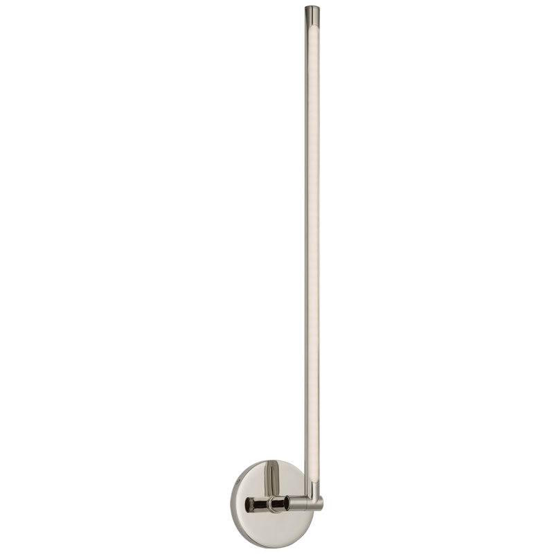 Cona 1 - Light LED Armed Sconce, Polished Nickel