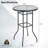 Caelean 2 - Person Metal Patio Dining Set with Round Table