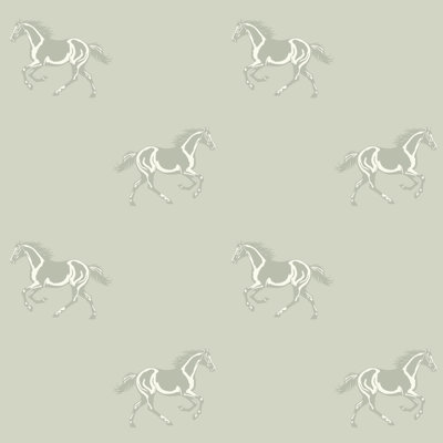 Thoroughbred - Cool Taupe Wallpaper
