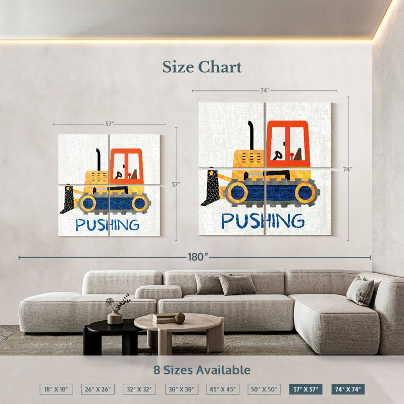 Mehar Pushing, 57" H x 57" W