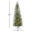 Lighted Artificial Pine Christmas Tree-496318579